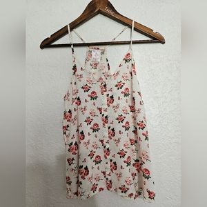 Floral tank size m